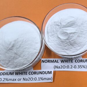 NA2O 0.2% MAX 저나트륨 WFA 백색 용융 알루미나 0-1-3-5-8MM 325F -1-